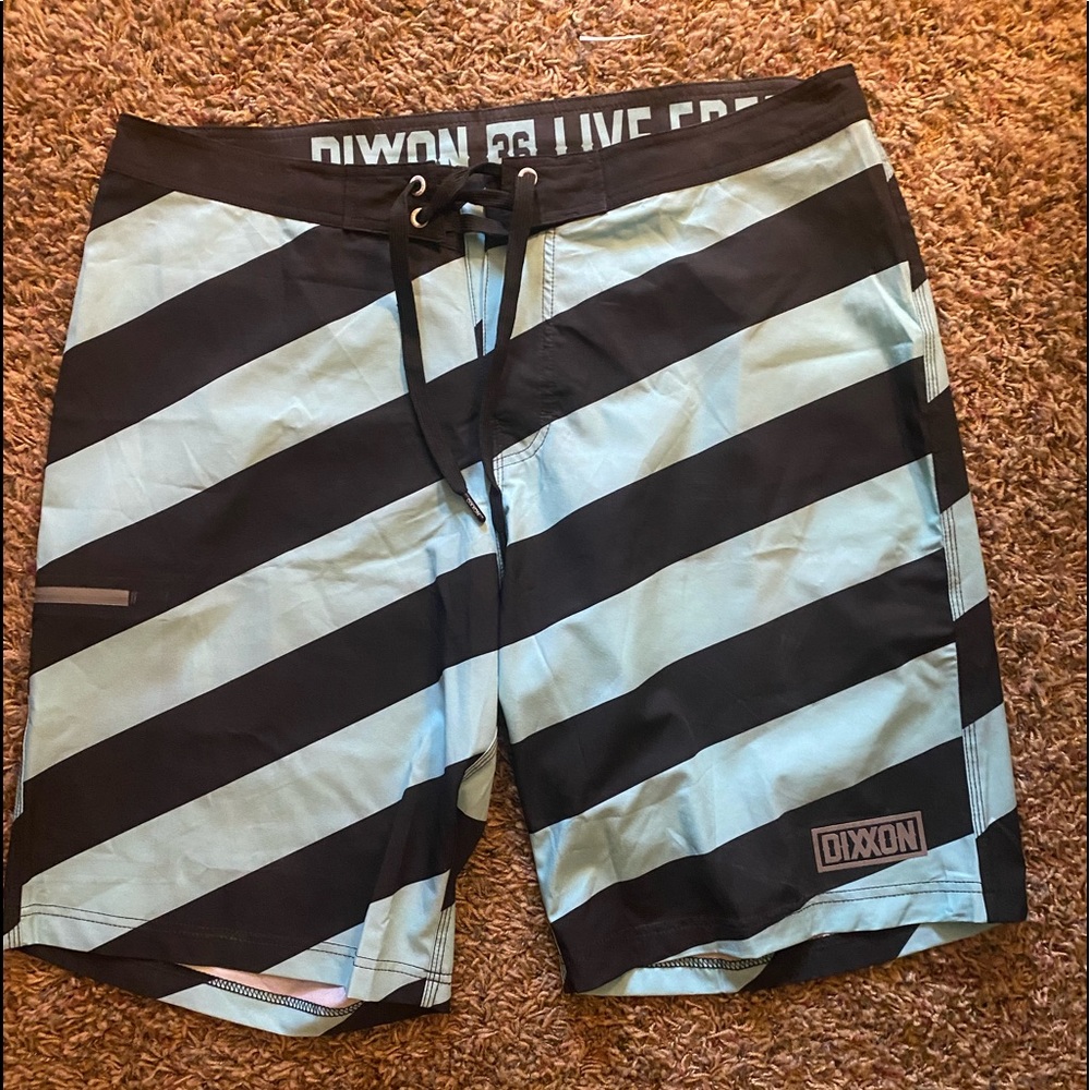 Teal Dixxon Board Shorts!! Size 36!!!
